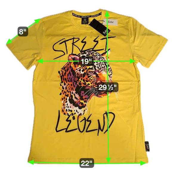 Switch Remarkable Men's LG Street Legend Jaguar Graphic Print T-Shirt MSRP $50 - Picture 9 of 9